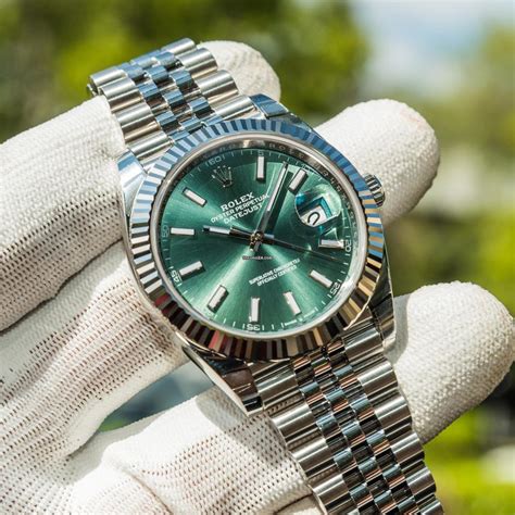 rolex datejust mint dial